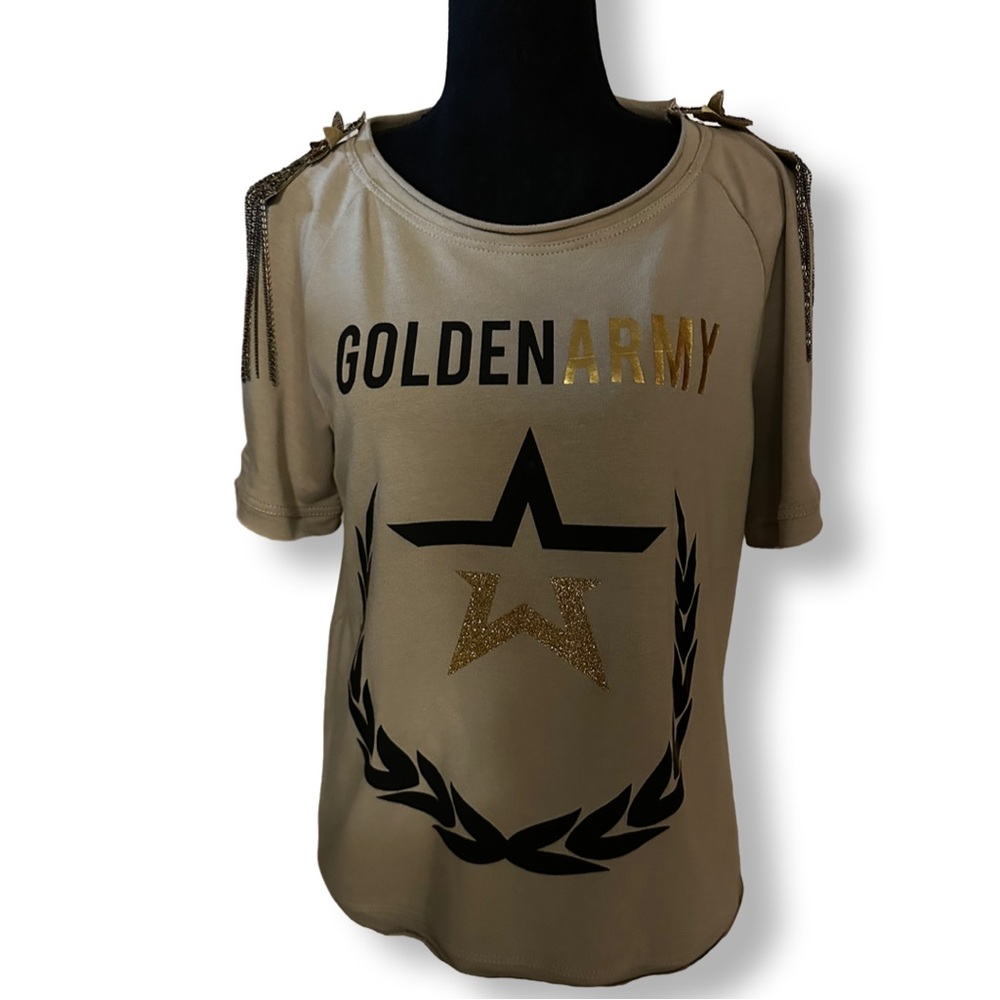 Tenax - 2017 Fall collection Golden Army top